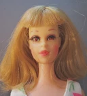 Vintage 1966-1967 Mattel #1130 Francie Blonde (2nd Issue) Swimsuit - Preowned