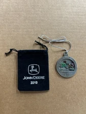 PMDCO2010 - John Deere Limited Edition 2010 Pewter Christmas Ornament