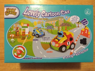 cartoon rc race car