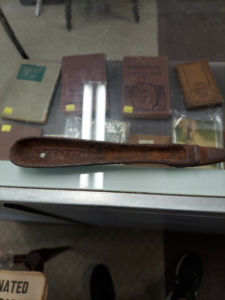 Vintage Antique Cast Iron Wood Stove Lid Lifter Handle eBay