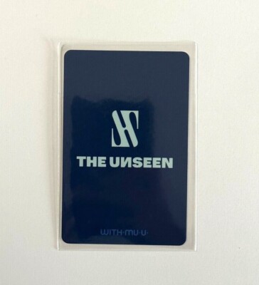 MONSTA X SHOWNU HYUNGWON THE UNSEEN WITHMUU POB Official Photocard