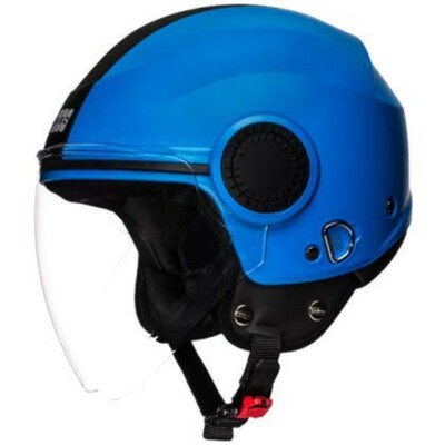 Studds Urban Jethelm Blau Helm Mit Streifen L Größe