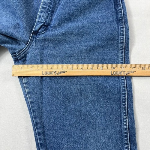 Vintage Wrangler Jeans Women 9x32 Cowboy Cut Blue 90s Western Farm Ranch Cowgirl - Picture 15 of 20