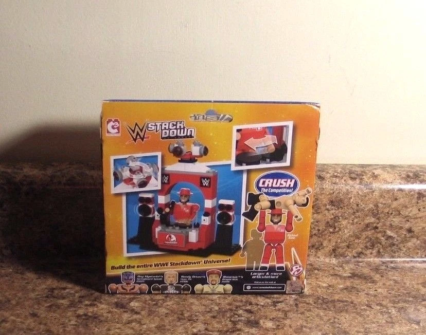 WWE Stack Down Building Block Set Brodus Clay Funkasaurus 21007 NEW - Image 2 of 3