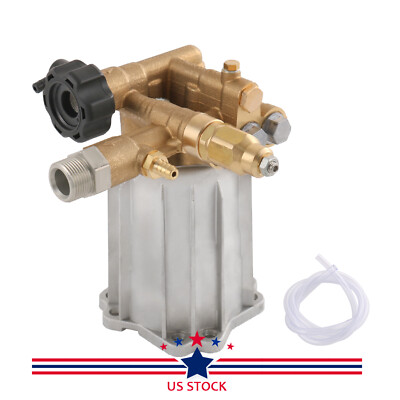 #ad 520004 Replacement Pressure Washer Pump 2.5GPM 3400 PSI 3 4 Hollow Shaft $116.97