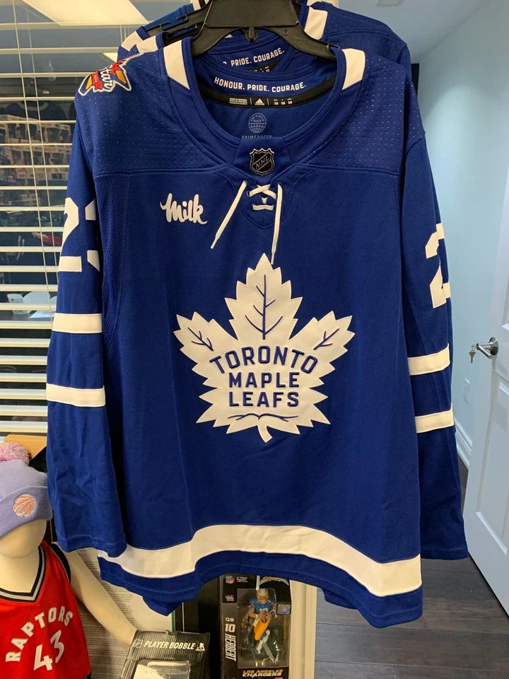 Toronto Maple Leafs Matthew Knies Blue Hockey Jersey w/ MILK & All Star Patch - Image 3 of 3