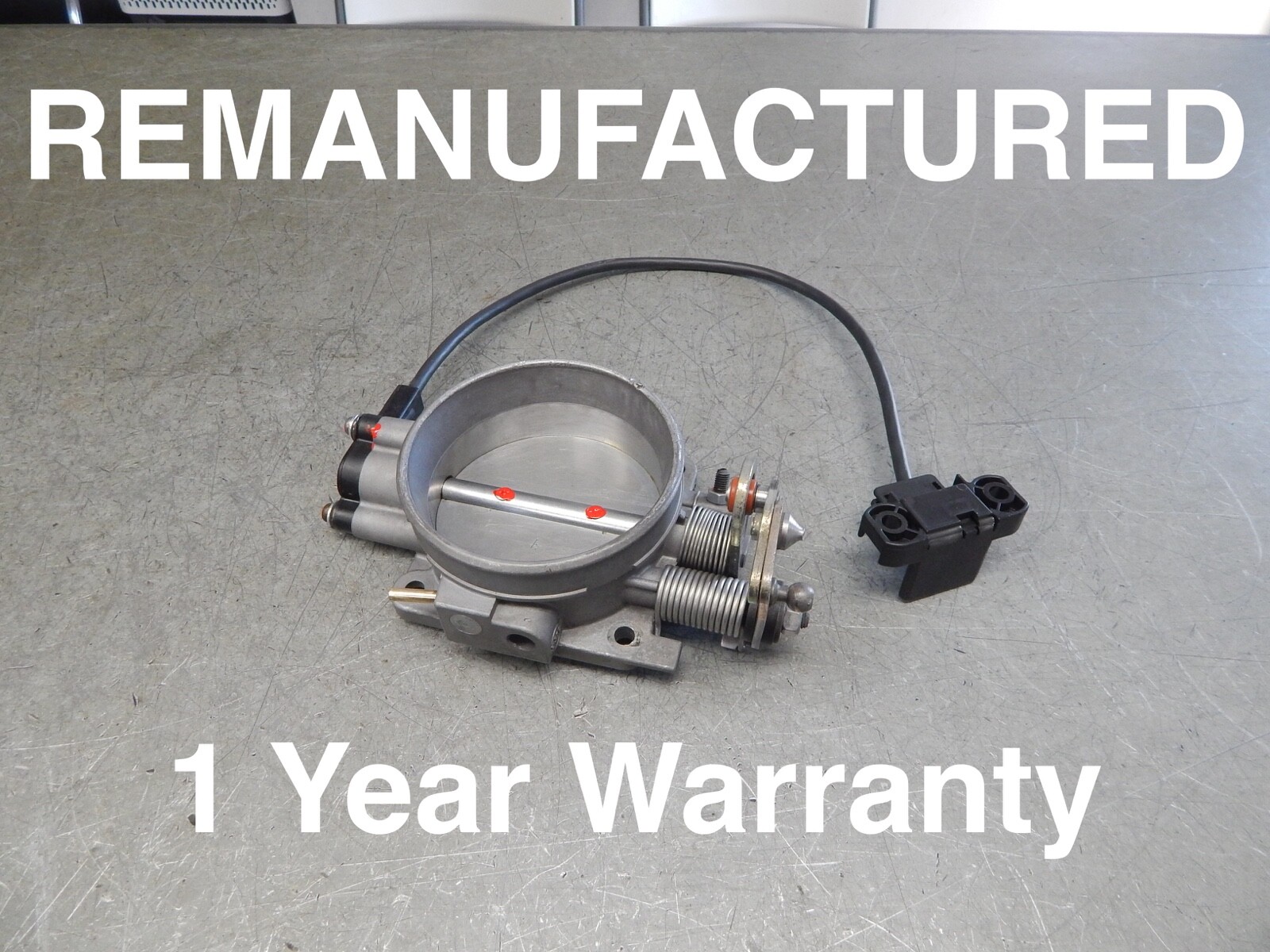 R129 90-92 500SL Throttle Body With TPS 1295400145 / 0021401953 REMANUFACTURED