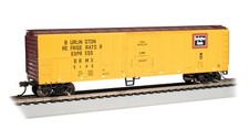 Bachmann 17912 HO SCALE 50' Steel Reefer - Burlington 5149 NEW