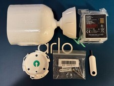 Arlo Pro 4 VMC4041P Add-On Spotlight Security Camera with Anti Mount  Screws