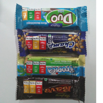 Chocolate  Bars Sweet Peanut Caramel Coconut Ritsbury  Bars 4 Chocolate Pack