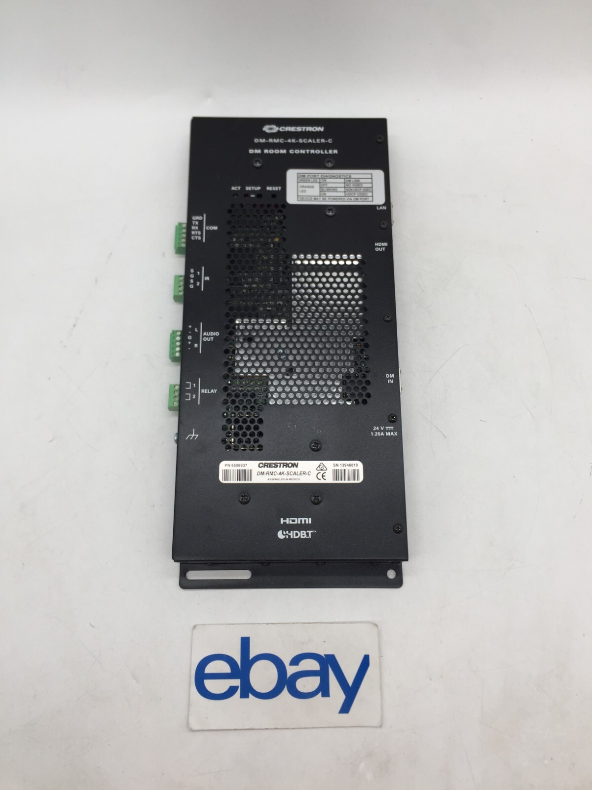 Crestron DM-RMC-4K-SCALER-C DM Room Controller 650637 FREE S/H