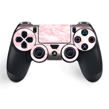 Skins Decal Wrap for PS4 / PS4 Pro Controller - Rose Pink Marble Pattern