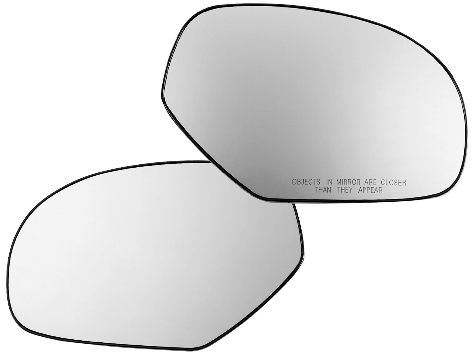 Heated Mirror Glass Set for 2007-2014 GMC Sierra Passenger & Driver Side-image
