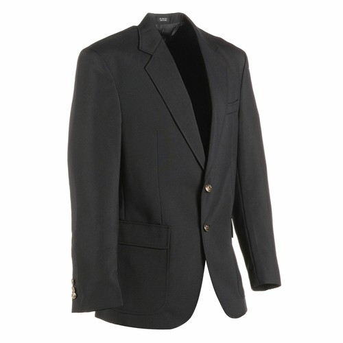Edwards Garment Men's Formal Fully Lined Two Button Polyester Value Blazer. 3500 - Picture 2 of 4