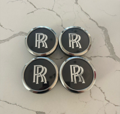 Set Of 4 Center Cap Floater For Rolls Royce Ghost Wraith Cullinan Wheel 6891936
