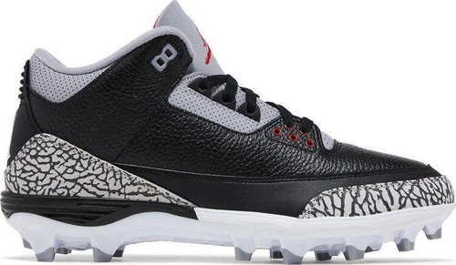 Jordan 3 Retro TD Cleat Black Cement