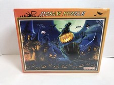 Horror Scary Hallow Jigsaw Puzzle NEW Pumpkin 1000 Pcs 27 1/2" X 19 1/2" K-1031