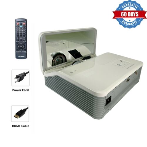 2500 ANSI DLP Projector UST USB for Online Teaching Distance Education w/Remote - Picture 1 of 6