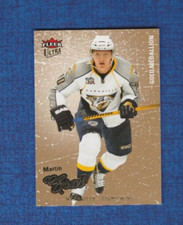 2008-09 Fleer Ultra Hockey Gold Medallion # 173 Martin Erat
