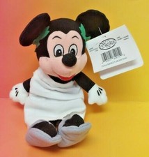 10" Brand New Disney Store Plush Beanie - Toga Mickey Bean Bag - NWT Rare