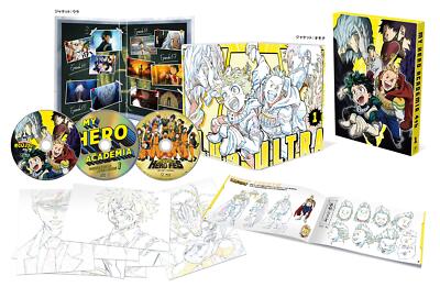My Hero Academia 4th Vol.1 First Limited Edition DVD+CD with