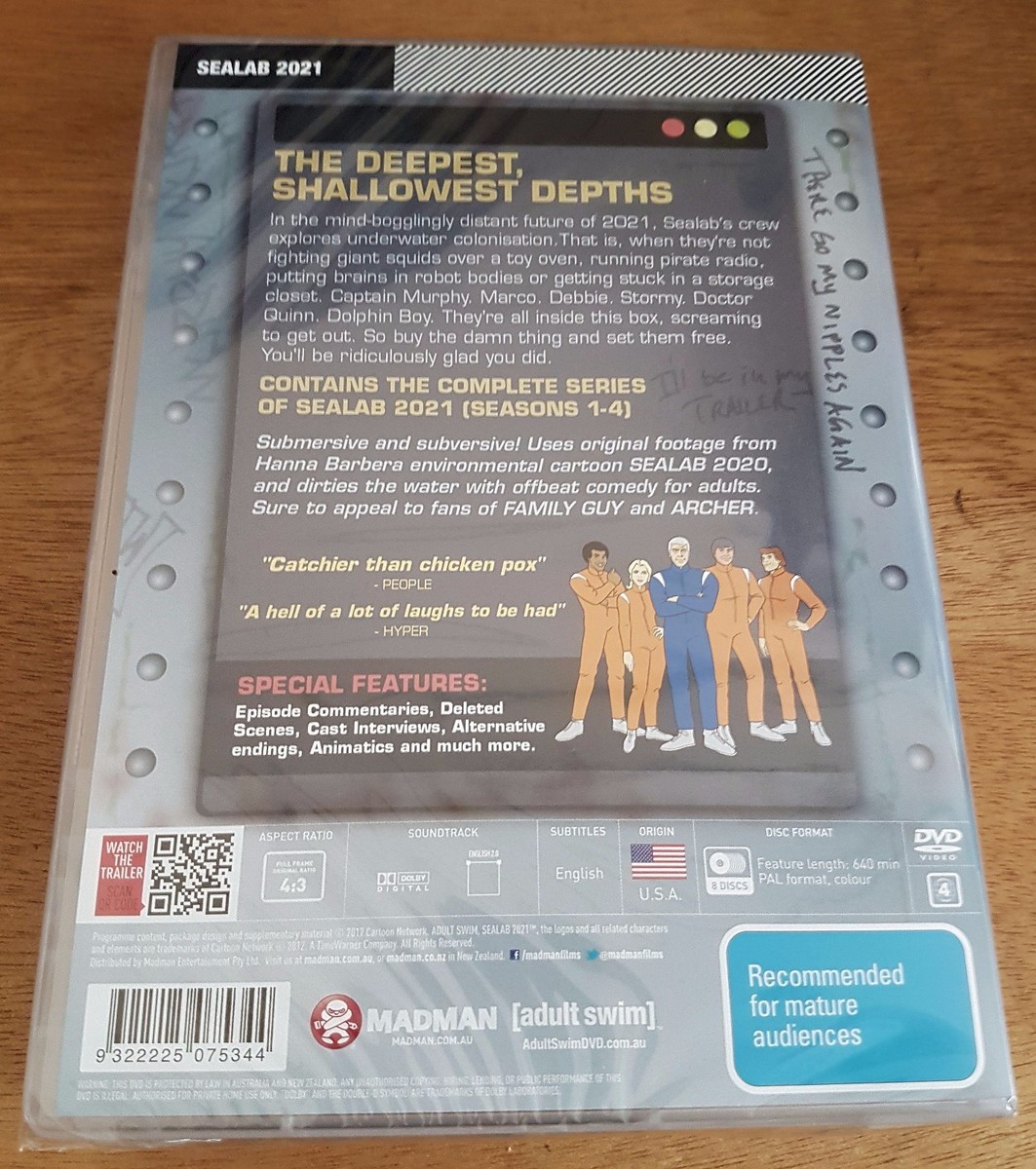 Sealab 2021-Complete Deep Pressure Collection : Season 4