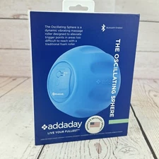 Addaday The Oscillating Sphere Bluetooth Enabled Vibrating Massager Rechargeable