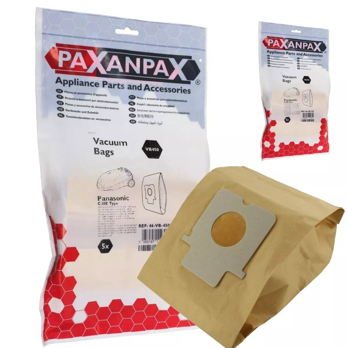 Panasonic sale vacuum bags