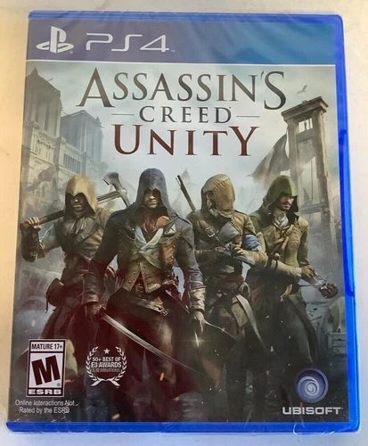 Assassin's Creed: Unity Sony Playstation 4 PS4 2014 Video Game ubisoft