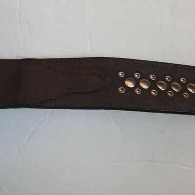 Medium Noone Leather Brown Western Studded Embroidered Brown Medium Noone Leather Brown Western Studded Embroidered Brown  main image 2