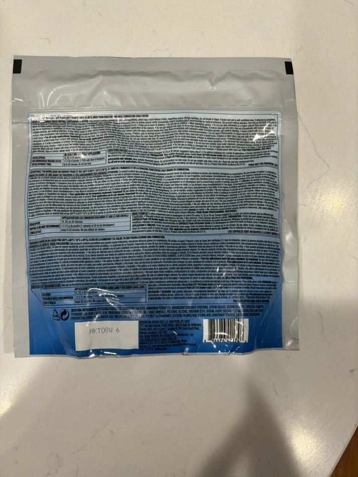 Aclarador interior REDKEN Flash Lift Pods Bonder - 25 cápsulas resalta el color del cabello Foto 3 de 4