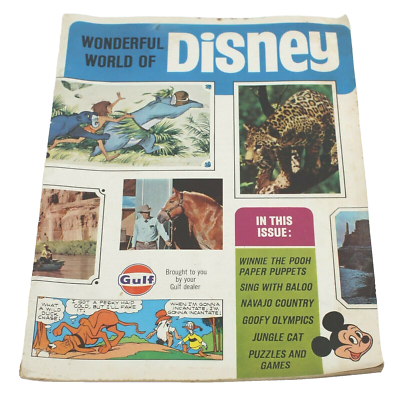 Wonderful World Of Disney 1968 Paperback Book | eBay