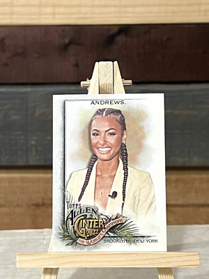 2022 Allen & Ginter Malika Andrews Card Sports Reporter ESPN