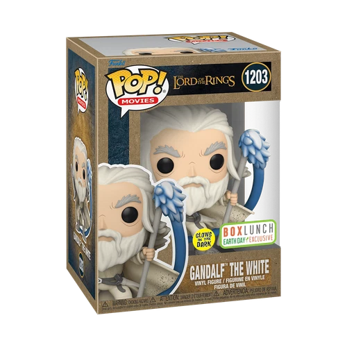 Funko Pop! Vinyl: The Lord of the Rings - Gandalf the White (Glows in the Dark)