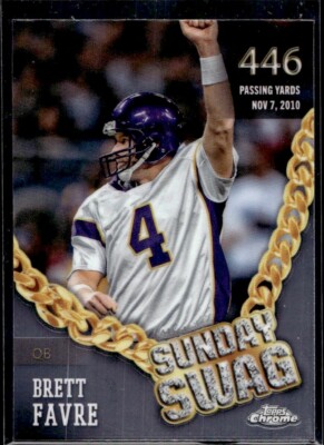 Brett Favre - 2024 Topps Chrome - Sunday Swag #SS-13