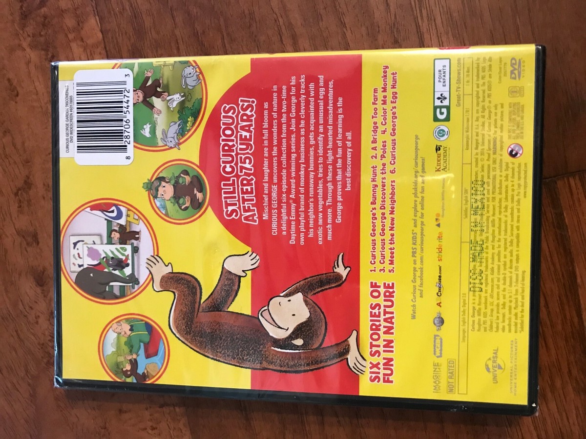 NEW ~ CURIOUS GEORGE ~ DVD ~ VARIOUS TITLES ~ YOU CHOOSE 1