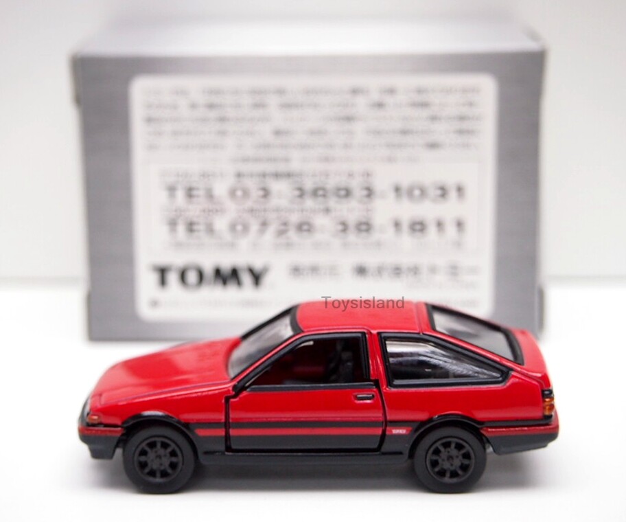 TOMICA LIMITED TL TOYOTA SPRINTER TRUENO LEVIN AE86 1/61 NEW RED A