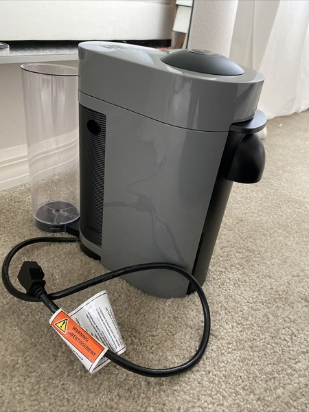 Nespresso Vertuo Plus Espresso Maker Aeroccino Combo Grey ENV150GYAE See Des. Photo Related