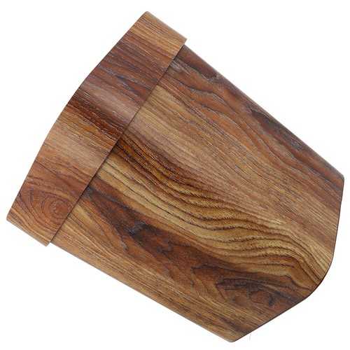 Baoblaze Corbeille à Papier Grain De Bois - Poubelle Décorative Bureau 22,5 X 27,5 Cm
