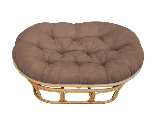 Double papasan cushion - 67 x 47", extra plush (CUSHION ONLY), lots of fabrics - Picture 12 of 22