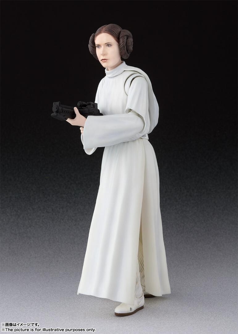 EOF-111 SHFiguarts プリンセス・レイア・オーガナ S.h.figuarts Star Wars a Hope Princess Leia Organa Figure 135mm