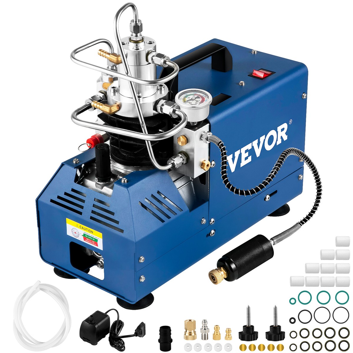 Pompa Aria Assist Per Laser VEVOR - Flusso 30 L/min Regolabile, Silenziosa, Compatibile Con Incisori Laser