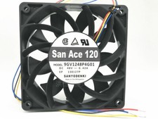 1PC Sanyo 12CM 12025 9GV1248P4G01 48V 0.42A four-wire cooling fan
