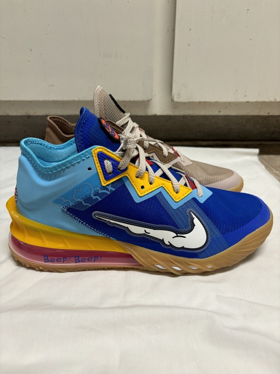 メンズ ナイキ nike LeBron 18 Low スニーカー Nike LeBron 18 Low Roadrunner Space Jam Multicolor Mens
