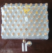 (72)New Mini Glass Bottles Jars Cork Stopper Vial Wedding Party Favor Decoration