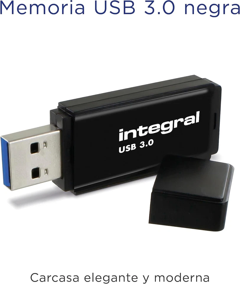 Integral 512GB Black USB 3.2 Gen 1 Super Speed Fast Storage Flash Drive - Bild 3 von 4