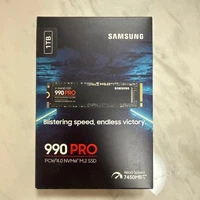 Samsung 990 PRO 1TB PCIe Gen4 NVMe M.2 SSD High-Speed Unopened