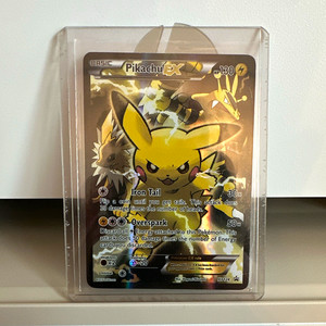 PSA7 ピカチュウEX P XY124 英語版 プロモーションカード Pikachu EX