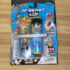 Mr Beast Lab Pack 1 Kit Atomic Series Lab Swarms 5 Micro Beasts Inside by Moose