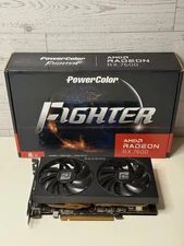 PowerColor Fighter AMD Radeon RX 7600 8GB GDDR6 Graphics Card with Original Box 